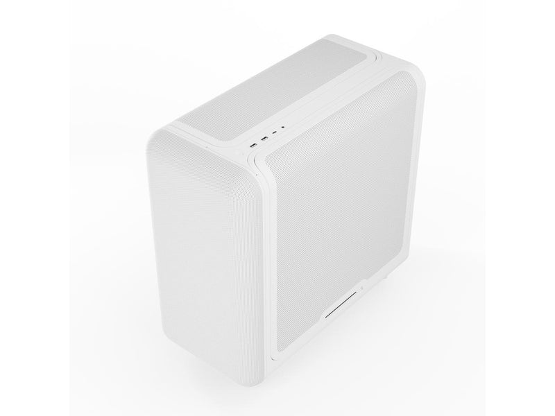 HYTE X50 Air Modern Performance ATX Mid-Tower PC Gaming Case - Snow White