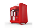 HYTE CS-HYTE-X50G-RR Red ABS / Steel / Tempered Glass ATX Mid Tower Case