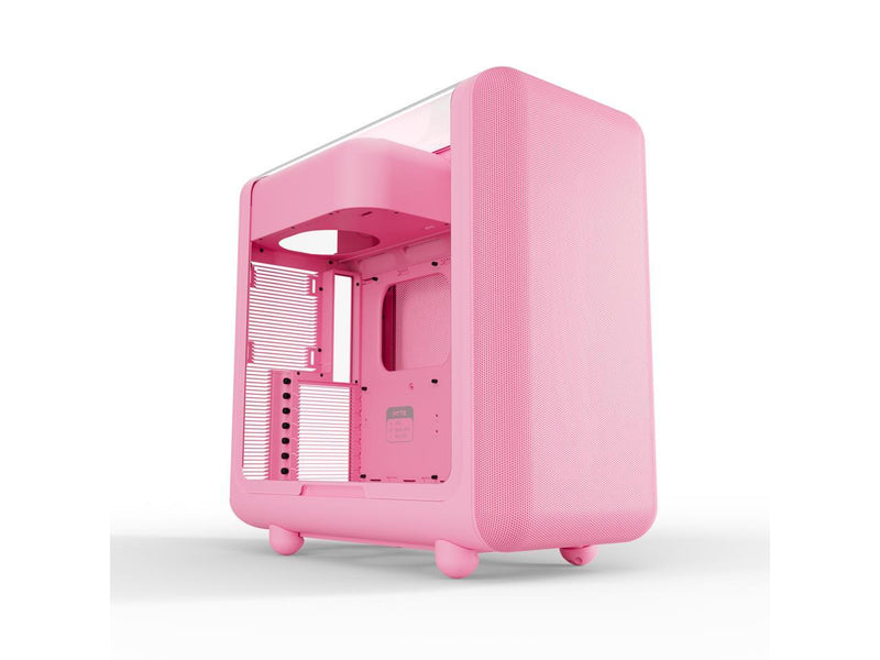 HYTE CS-HYTE-X50G-SM Pink ABS / Steel / Tempered Glass ATX Mid Tower Case
