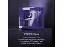 HYTE CS-HYTE-Y70-TM Taro Milk ABS / Steel / Tempered Glass Dual Chamber