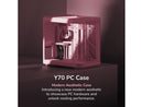 HYTE CS-HYTE-Y70-SM Strawberry Milk ABS / Steel / Tempered Glass Dual Chamber