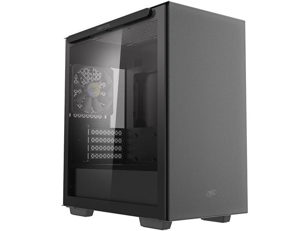 DeepCool MACUBE 110 Micro ATX Case with Full-Size Magnetic Tempered Glass