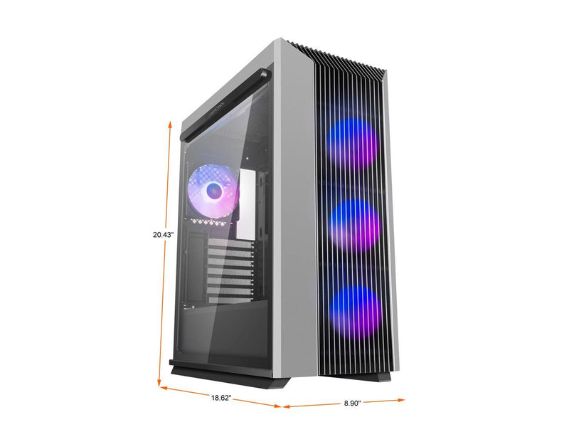 DeepCool CL500 4F Mid-Tower ATX Case High Airflow Mesh with 4 Included