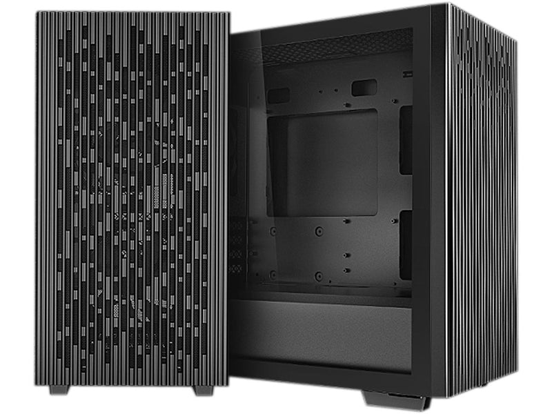 DEEPCOOL MATREXX 40 Mini-ITX/Micro-ATX Case, Mesh Top and Front, Tempered