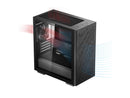 DEEPCOOL MATREXX 40 Mini-ITX/Micro-ATX Case, Mesh Top and Front, Tempered