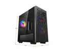 DeepCool MATREXX 40 3FS Micro ATX/Mini ITX Tower Case with Full-Size Tempered