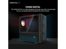 DeepCool CH560 DIGITAL ATX Airflow case, Dual Status Display, 3x Pre-Installed