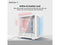 DeepCool MORPHEUS WH ATX+ Modular Airflow case, Single and Dual Chamber