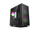 DeepCool CH360 DIGITAL mATX Airflow case, Dual Status Display, 2x Pre-Installed