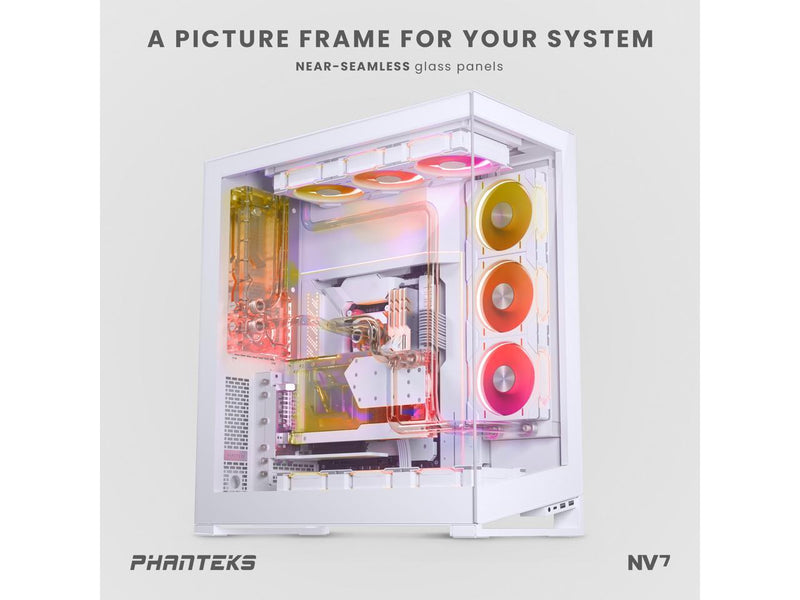 Phanteks NV7, Showcase Full-Tower Chassis, High Airflow Performance, Integrated