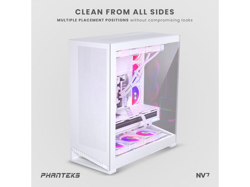 Phanteks NV7, Showcase Full-Tower Chassis, High Airflow Performance, Integrated