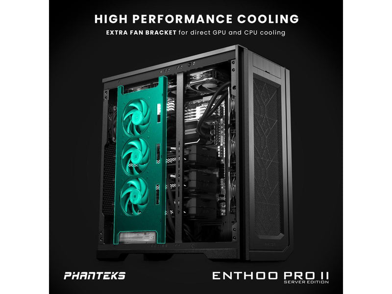 Phanteks Enthoo Pro 2 Server Edition – SSI-EEB Motherboard support, 11-PCI
