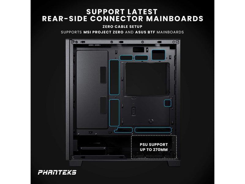 Phanteks XT Pro, Mid-Tower Gaming Chassis, High Airflow Performance Mesh,
