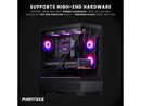 Phanteks XT View, Mid-Tower Gaming Chassis, Tempered Glass Front and Side