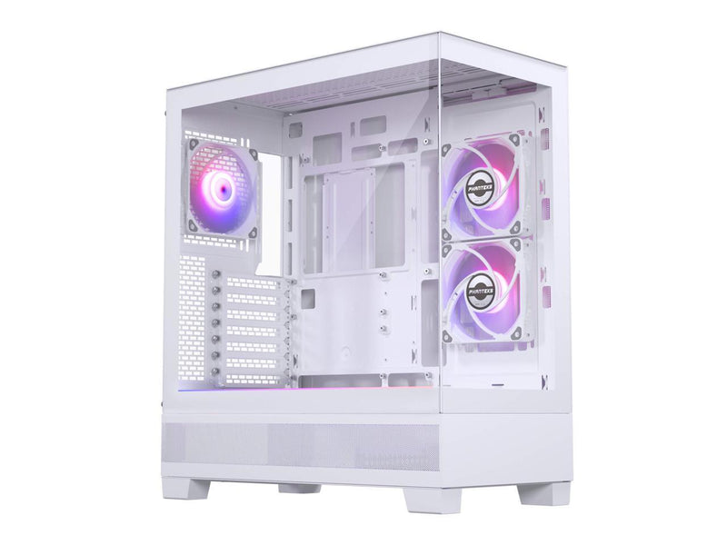 Phanteks XT View, Mid-Tower Gaming Chassis, Tempered Glass Front and Side