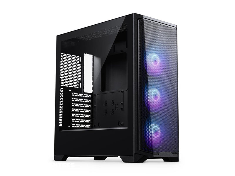 Phanteks Eclipse G370A, mid-tower Gaming Chassis, high airflow mesh, 3x M25