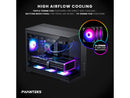 Phanteks XT V3, Compact Micro-ATX Gaming Chassis, Tempered Glass Front & Side,