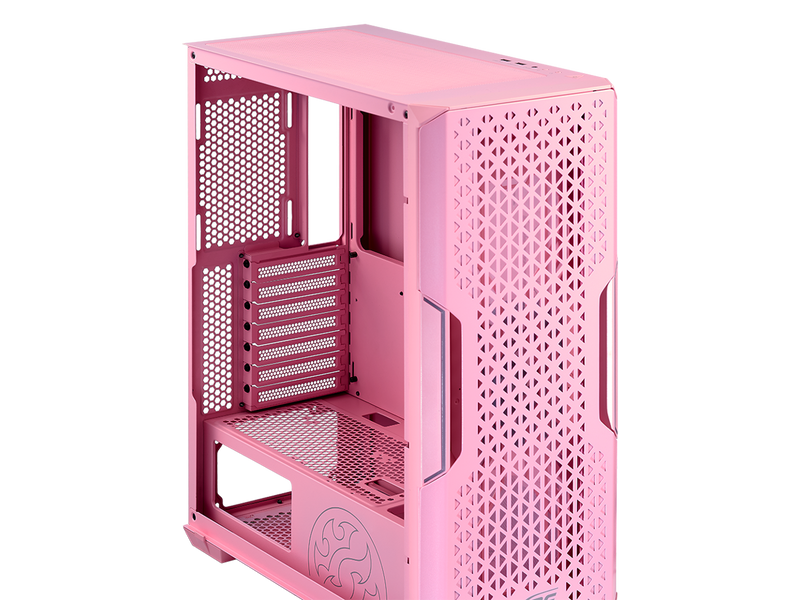 XPG Starker Air STARKERAIR-PKCUS Pink ATX Mid Tower Computer Case