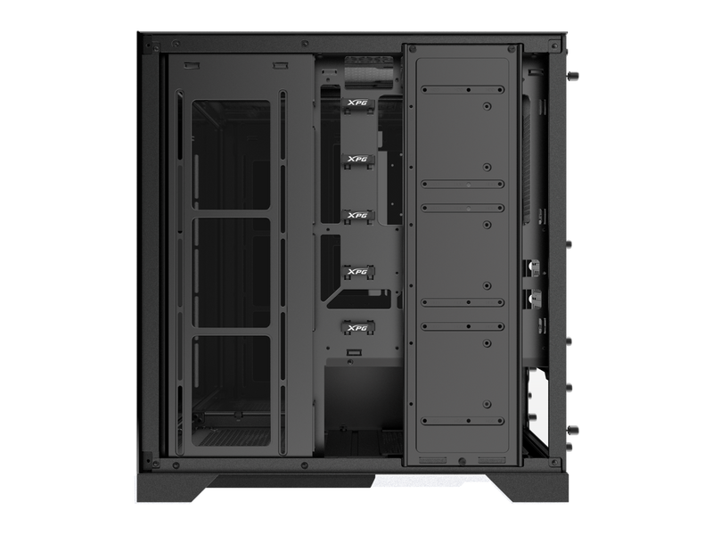 XPG Invader X Mid Tower Gaming PC Case, Supports ATX/Micro-ATX/Mini-ITX, Dual