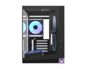 Formula V Line Crystal Z4M Plus Mid-Tower PC Case, Geometric Front Panel, Angled