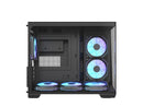 Formula V Line Crystal Z4M Plus Mid-Tower PC Case, Geometric Front Panel, Angled