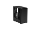 TRYX FLOVA Black Mid-Tower ATX PC Case Breathable Fabric-Crafted Tempered Glass