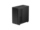 TRYX FLOVA Black Mid-Tower ATX PC Case Breathable Fabric-Crafted Tempered Glass
