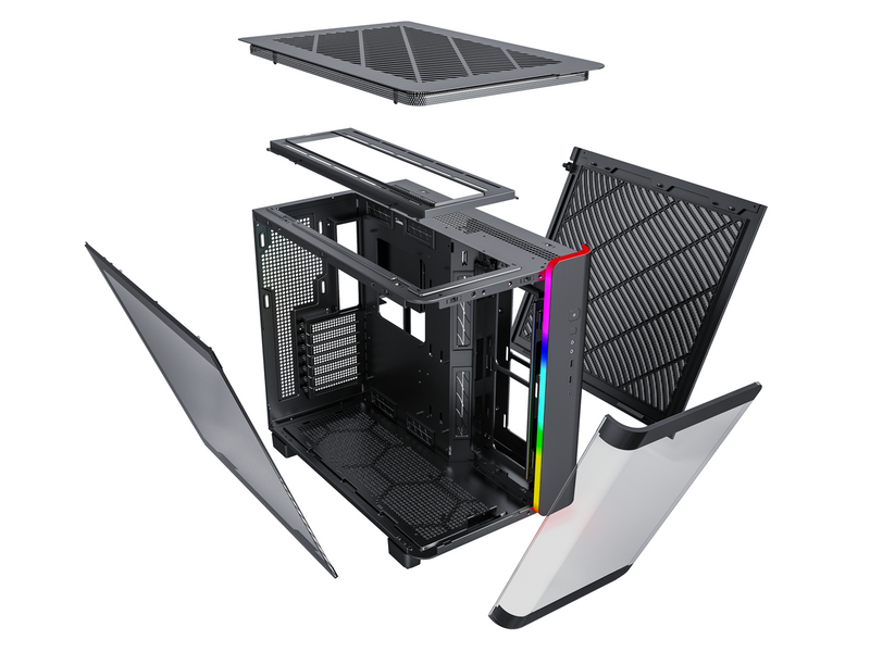 MONTECH, KING 95 Dual-Chamber ATX Mid-Tower PC Gaming Case, High-Airflow,