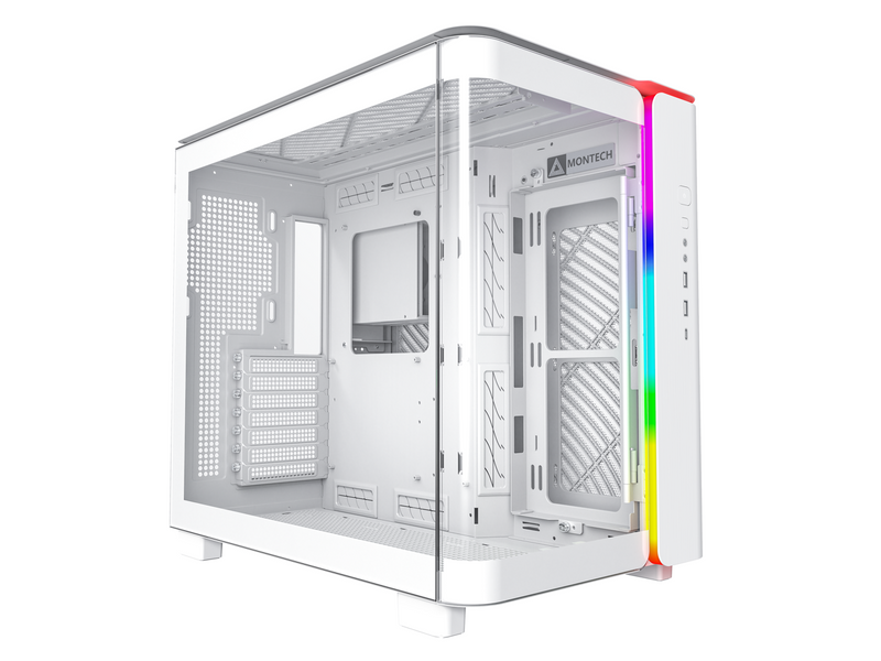 MONTECH, KING 95 Dual-Chamber ATX Mid-Tower PC Gaming Case, High-Airflow,