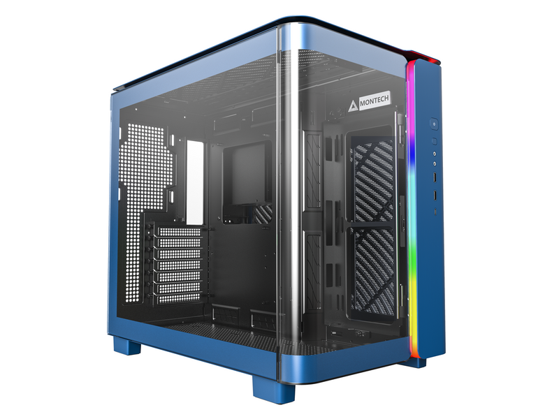 MONTECH, KING 95 Dual-Chamber ATX Mid-Tower PC Gaming Case, High-Airflow,