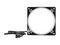 Phanteks PH-FF120RGBP_BK01 Halos RGB Fan Frame High density LEDs RGB 120mm