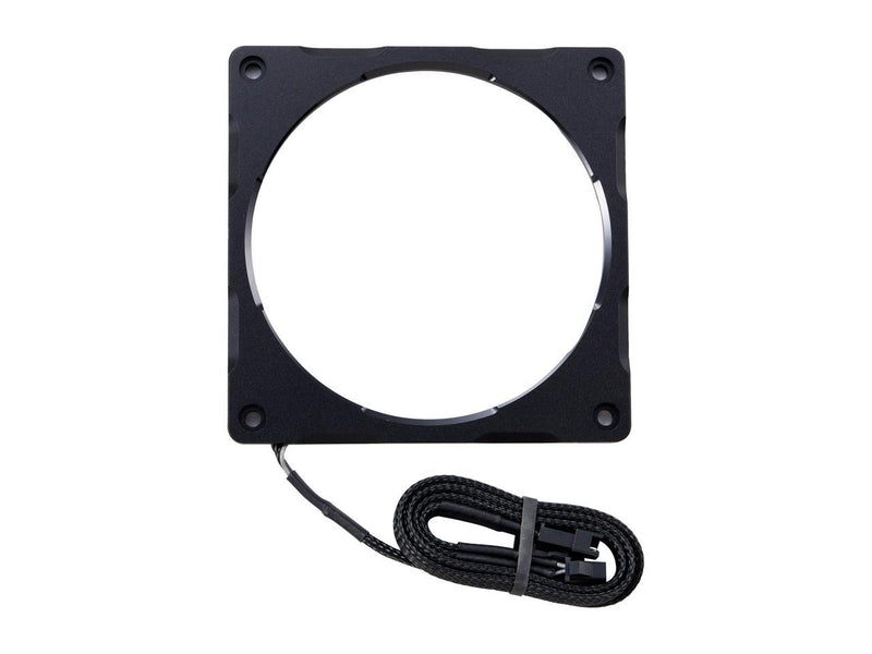 Phanteks (PH-FF120DRGBA_BK01) Halos Lux Digital LED 120mm Fan Frame Alum, Black