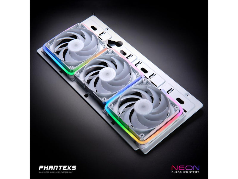 Phanteks NEON Digital-RGB LED Strip M1, white – 1x 1-meter Smooth lighting