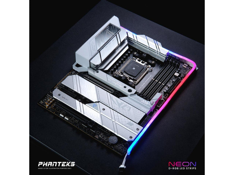 Phanteks NEON Digital-RGB LED Strip M5, white – 1x 550mm Smooth lighting strip,