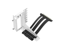 Fractal Design Flex 2 PCIe 4.0 x16 White Vertical GPU Riser with Bracket