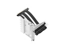 Fractal Design Flex 2 PCIe 4.0 x16 White Vertical GPU Riser with Bracket