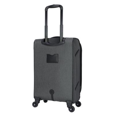 SKYLINE SOFTSIDE CARRY ON SPINNER SUITCASE - GRAY HEATHER - Like New