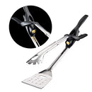 ChefGiant BBQ Grill Spatula Tongs 6-In-1 Grill Utensils Set 18" Long - Silver - Brand New