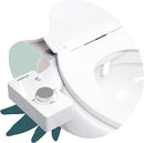 TUSHY Basic 2.0 Bidet Toilet Seat Attachment 43338-9946 - WHITE/SILVER - Like New