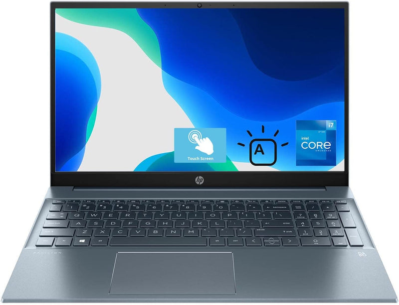HP Pavilion Laptop  15.6" 1920x1080 TOUCH i7-1255U 16GB  512GB SSD - BLUE - Like New