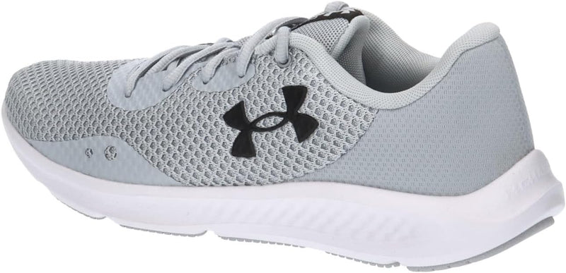 3024878 Under Armour Men's Charged Pursuit 3 Running Shoe Mod Gray/Black 9 Like New