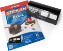 JT EATON STICK-EM BIGFOOT CAVE GLUE TRAP FOR RODENTS, SNAKES 16" X 10" 4PK - Brand New