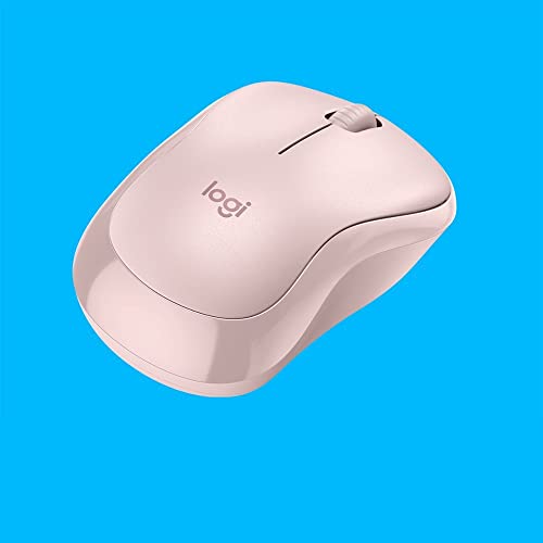 Logitech M220 Silent Wireless Mouse 2.4 GHz with USB Receiver 1000 DPI - Rose - Like New