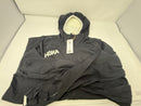 HOKA MEN'S FULL-ZIP WIND JACKET - SIZE: MEN S - BLACK - Brand New