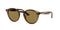 RAY-BAN RB2180 STRIPED RED HAVANA B-15 BROWN LENSES RED HAVANA/ BROWN SIZE 51MM - Like New
