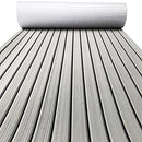 KXKZREN Boat Flooring EVA Foam Decking Sheet Faux Teak Marine Mat Non-Slip - Brand New