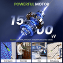 HOMSHADE ELECTRIC PRESSURE WASHER 4200PSI MAX 2.6 GPM POWER WASHER - GRAY - Like New