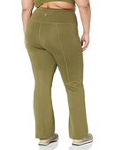 AMAZON ESSENTIALS WOMEN'S ACTIVE SCULPT HIGH WAIST BOOTCUT LEGGINGS - SIZE: L - Brand New