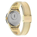 Timex Q Women's 36mm Watch Gold-Tone Cream TW2U95800VQ - Like New