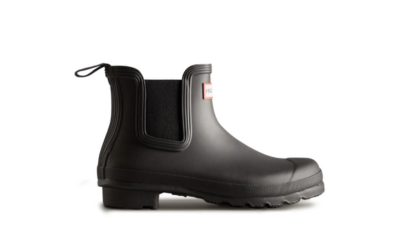 WFS2078RMA Hunter Womens Original Chelsea Rain Boot - Black - 8 - Like New